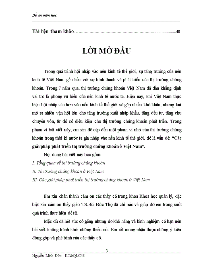 image for page Các giải pháp phát triển thị trường Chứng khoán ở Việt Nam