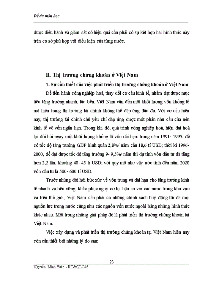 image for page Các giải pháp phát triển thị trường Chứng khoán ở Việt Nam