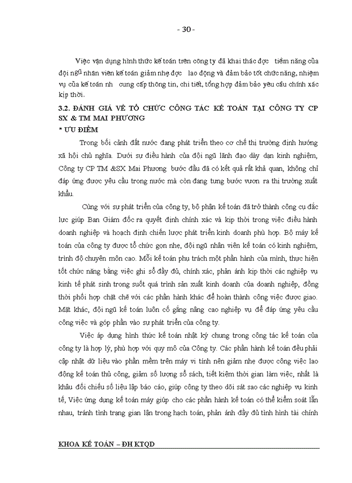 image for page Tổng quan về đặc điểm kinh tế - kĩ thuật và tổ chức bộ máy quản lý hoạt động sản xuất kinh doanh của Công ty Cổ phần Thương mại và Sản xuất Mai Phương