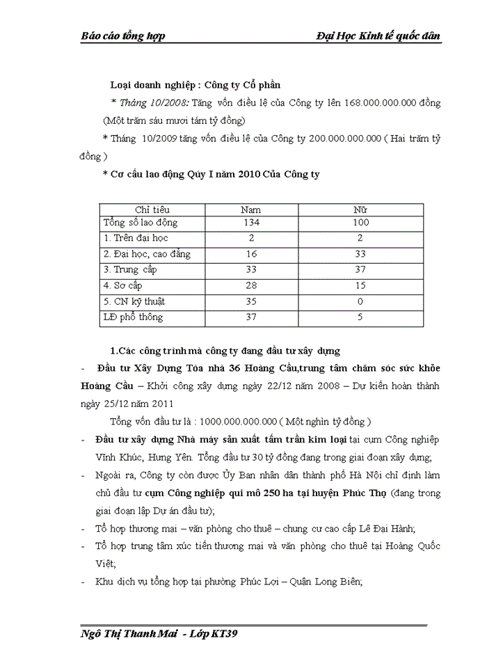 image for page Báo cáo thực tập tạo Công ty Cổ phần tập đoàn Địa ốc Viễn Đông