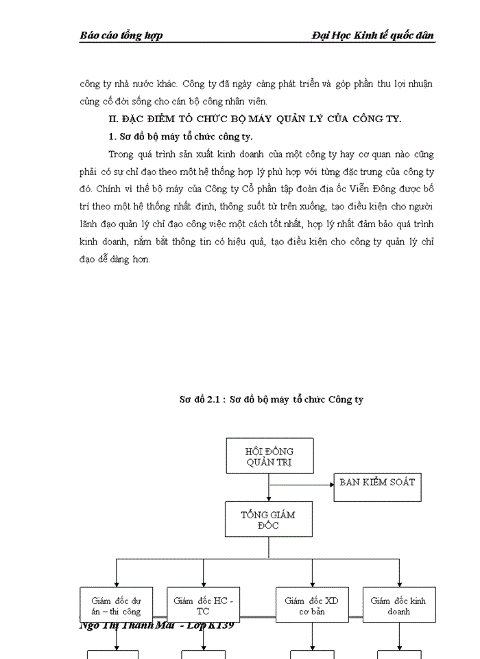 image for page Báo cáo thực tập tạo Công ty Cổ phần tập đoàn Địa ốc Viễn Đông