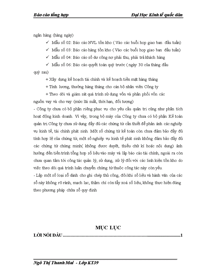 image for page Báo cáo thực tập tạo Công ty Cổ phần tập đoàn Địa ốc Viễn Đông