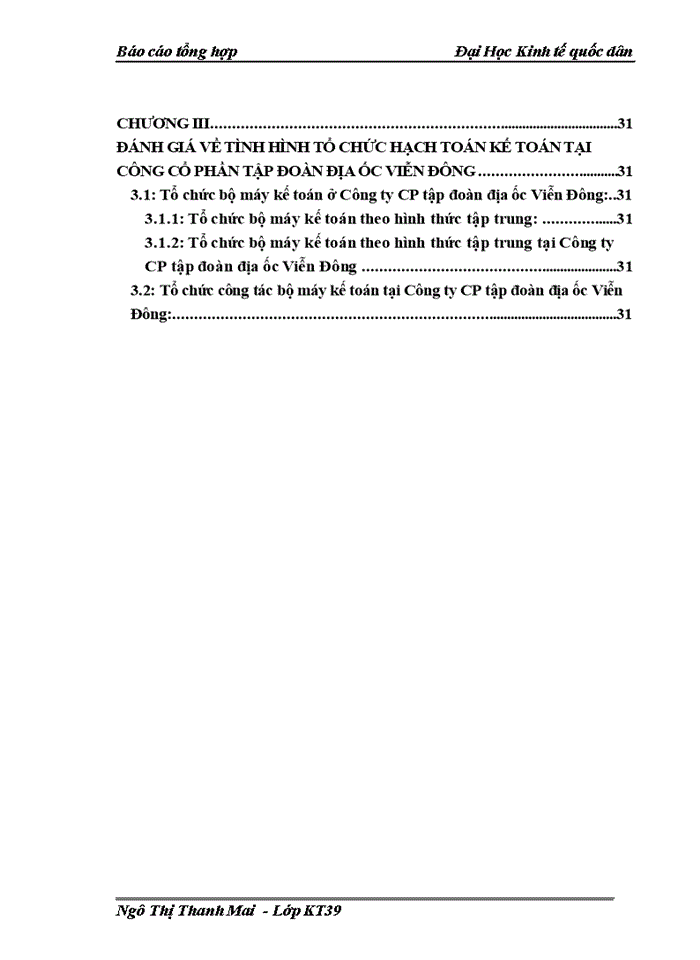 image for page Báo cáo thực tập tạo Công ty Cổ phần tập đoàn Địa ốc Viễn Đông