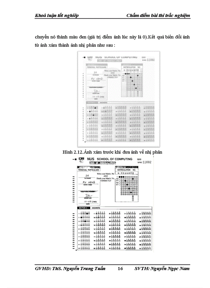 image for page Xây dựng phần mềm chấm điểm bài thi trắc nghiệm dựa vào biểu mẫu