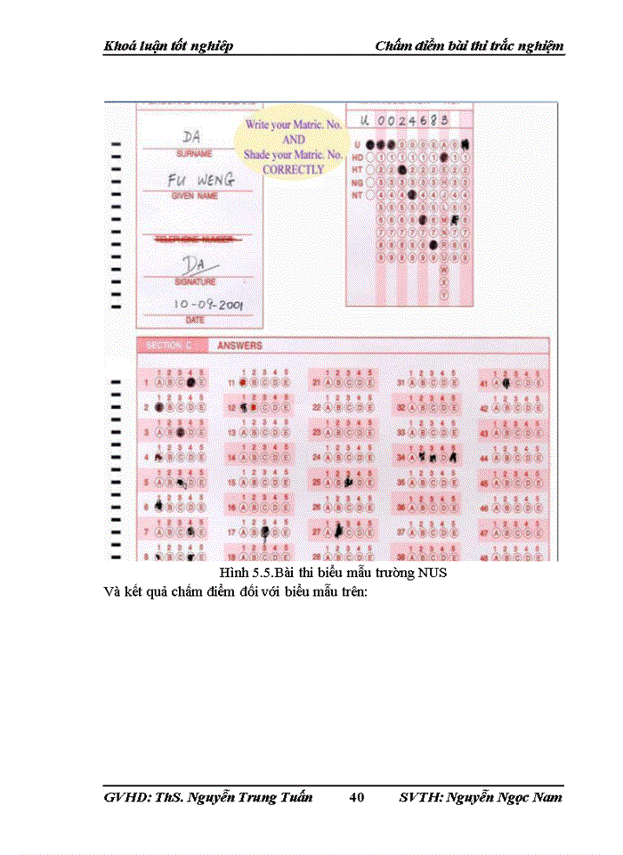 image for page Xây dựng phần mềm chấm điểm bài thi trắc nghiệm dựa vào biểu mẫu