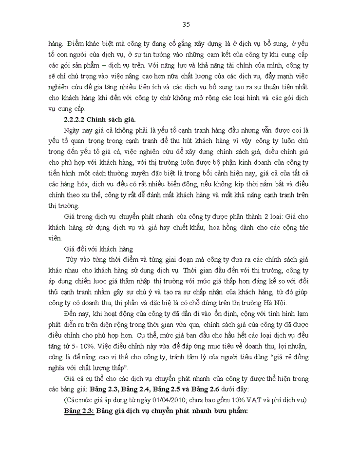 image for page Thực trạng hoạt động Marketing và các hoạt động Quảng cáo cho dịch vụ Chuyển phát nhanh của Công ty Trách nhiệm Hữu hạn Thương mại và Dịch vụ hàng hóa Con Thoi
