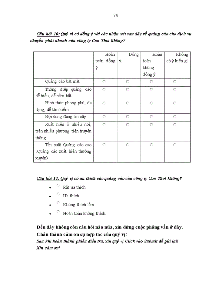 image for page Thực trạng hoạt động Marketing và các hoạt động Quảng cáo cho dịch vụ Chuyển phát nhanh của Công ty Trách nhiệm Hữu hạn Thương mại và Dịch vụ hàng hóa Con Thoi