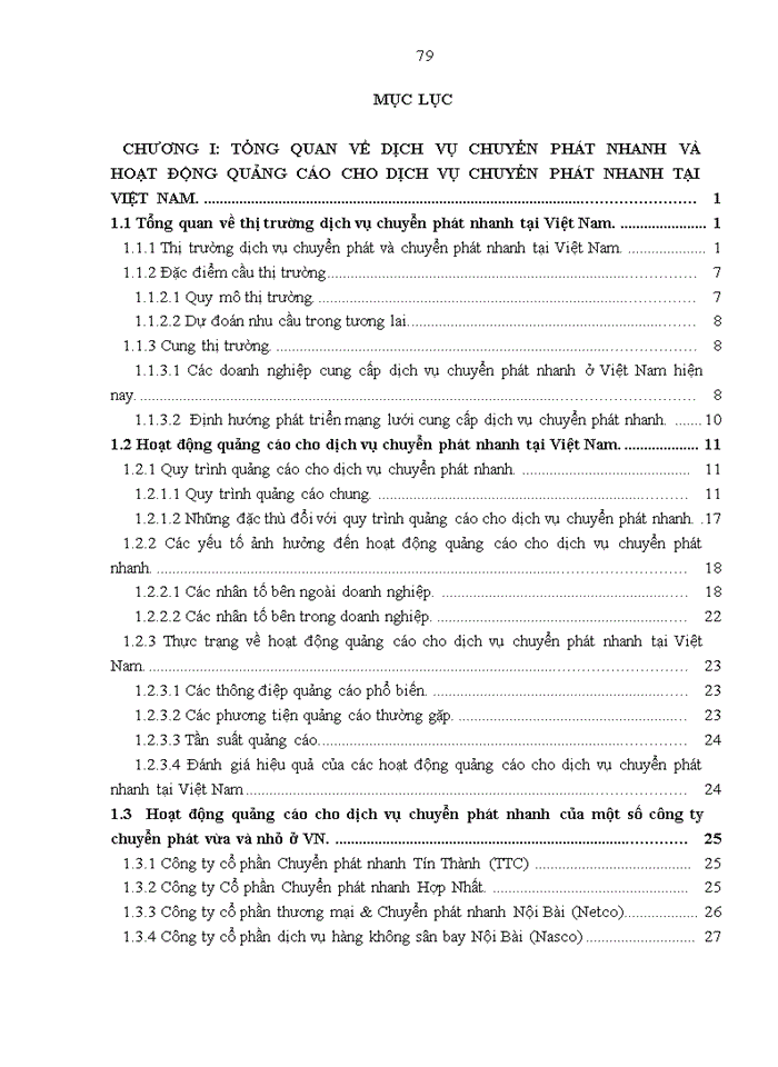 image for page Thực trạng hoạt động Marketing và các hoạt động Quảng cáo cho dịch vụ Chuyển phát nhanh của Công ty Trách nhiệm Hữu hạn Thương mại và Dịch vụ hàng hóa Con Thoi
