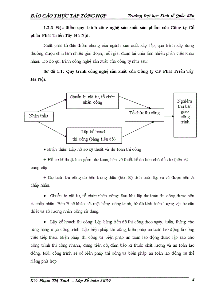 image for page Tổ chức bộ máy Kế toán và hệ thống Kế toán tại Công ty Cổ phần Phát Triển Tây Hà Nội