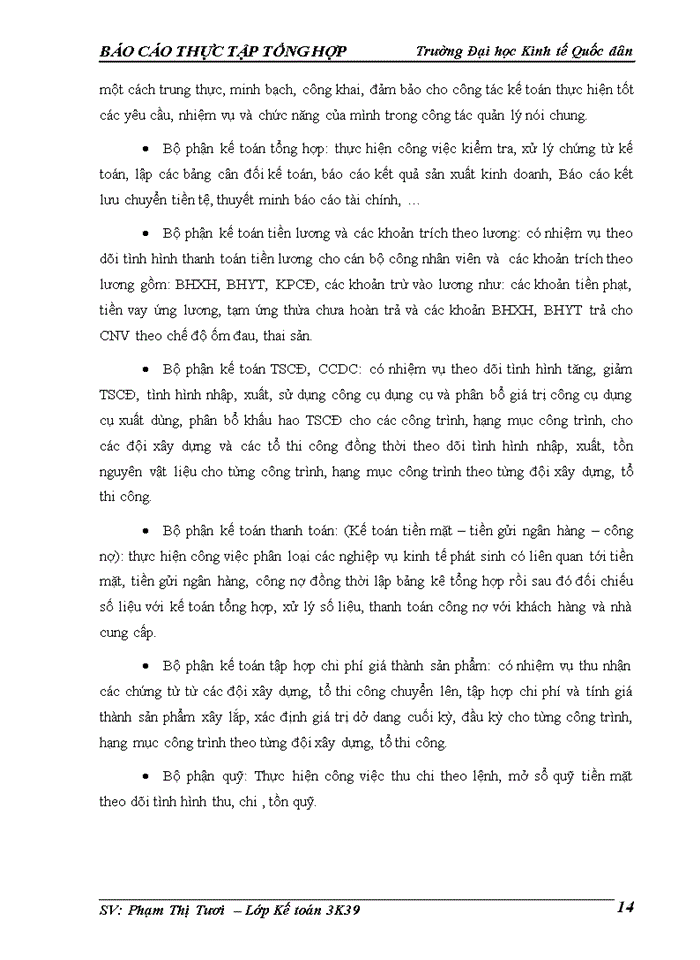 image for page Tổ chức bộ máy Kế toán và hệ thống Kế toán tại Công ty Cổ phần Phát Triển Tây Hà Nội