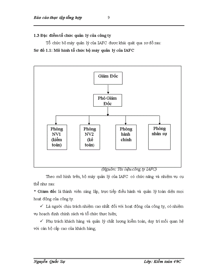 image for page Đặc điểm tổ chức Kiểm toán của Công ty Trách nhiệm Hữu hạn tư vấn tài chính Kế toán và Kiểm toán Quốc tế IAFC