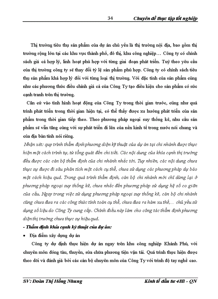 image for page Định hướng và giải pháp hoàn thiện công tác thẩm định dự án vay vốn tại Ngân hàng Thương mạiCổ phần ct chi nhánh tam điệp