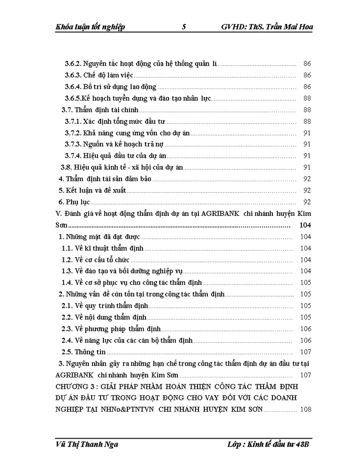 image for page THS Hoàn thiện công tác thẩm định dự án đầu tư trong hoạt động cho vay đối với các doanh nghiệp tại Ngân hàng Nông nghiệp và Phát triển Nông thônViệt Nam chi nhánh huyện Kim Sơn tỉnh Ninh Bình
