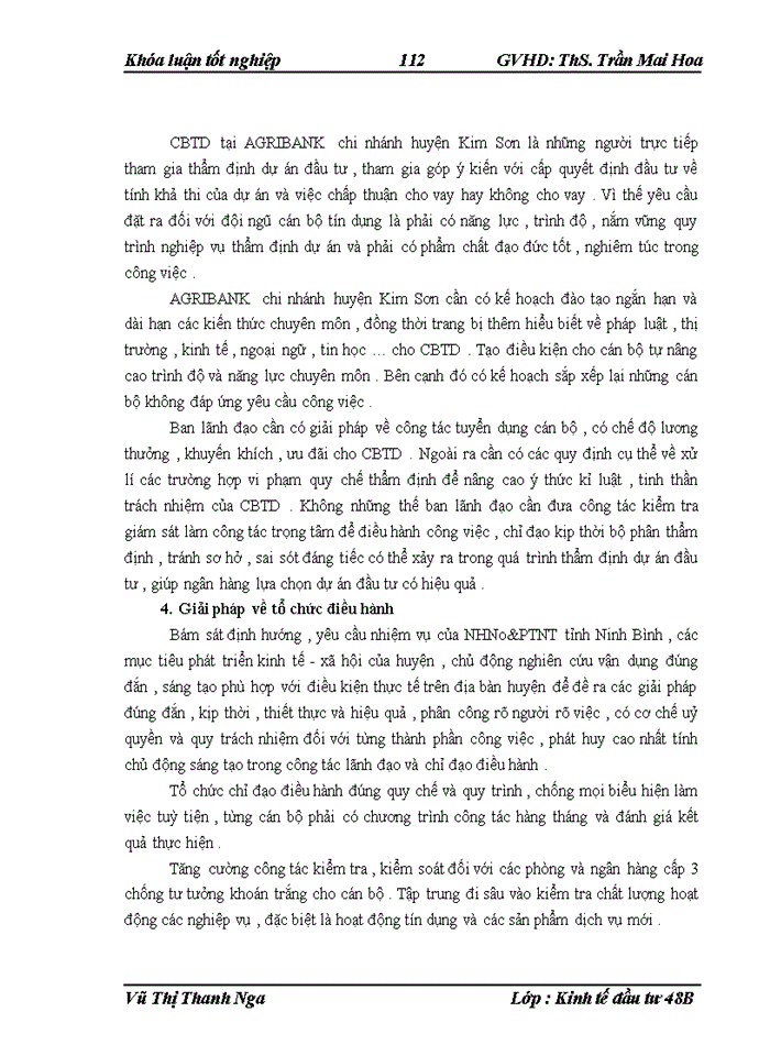 image for page THS Hoàn thiện công tác thẩm định dự án đầu tư trong hoạt động cho vay đối với các doanh nghiệp tại Ngân hàng Nông nghiệp và Phát triển Nông thônViệt Nam chi nhánh huyện Kim Sơn tỉnh Ninh Bình