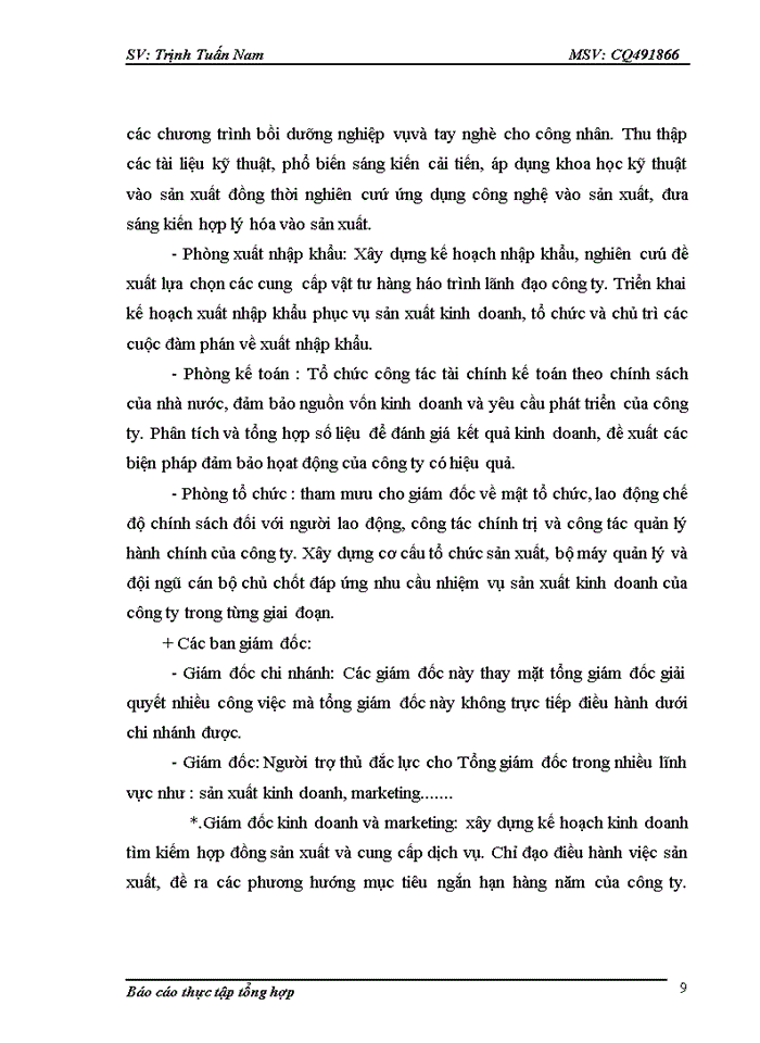 image for page Báo cáo thực tập tại Công ty Trách nhiệm Hữu hạn Sản xuất và Thương mại Tân Á