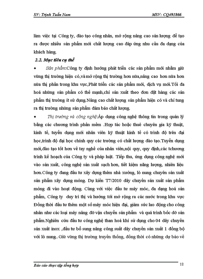 image for page Báo cáo thực tập tại Công ty Trách nhiệm Hữu hạn Sản xuất và Thương mại Tân Á