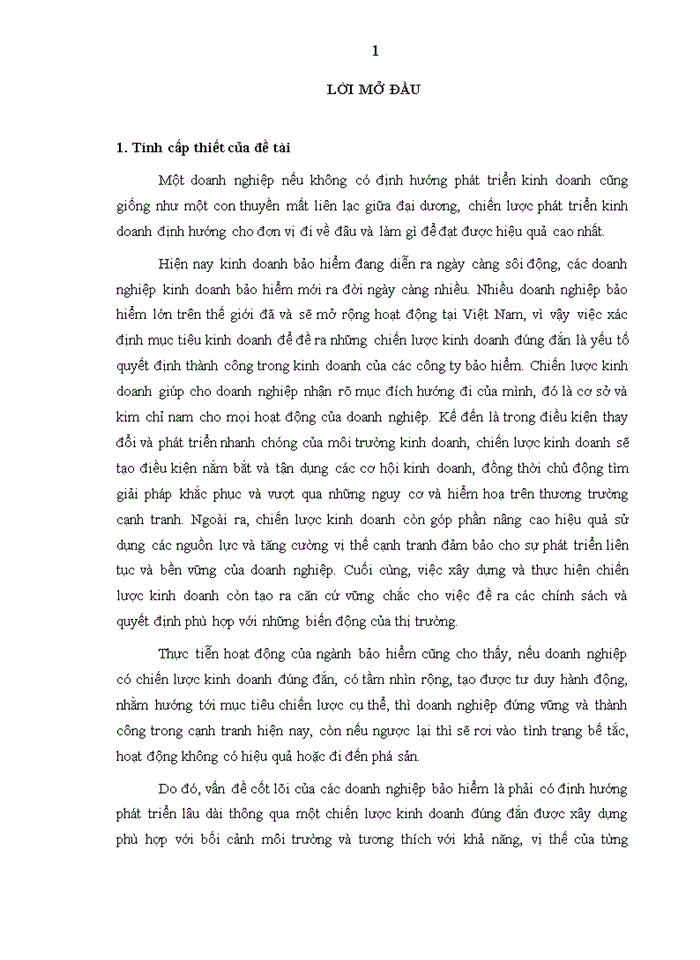 image for page THS Chiến lược kinh doanh dịch vụ Bảo hiểm của Tổng Công ty cổ phần Bảo hiểm Dầu khí Việt Nam đến năm 2015