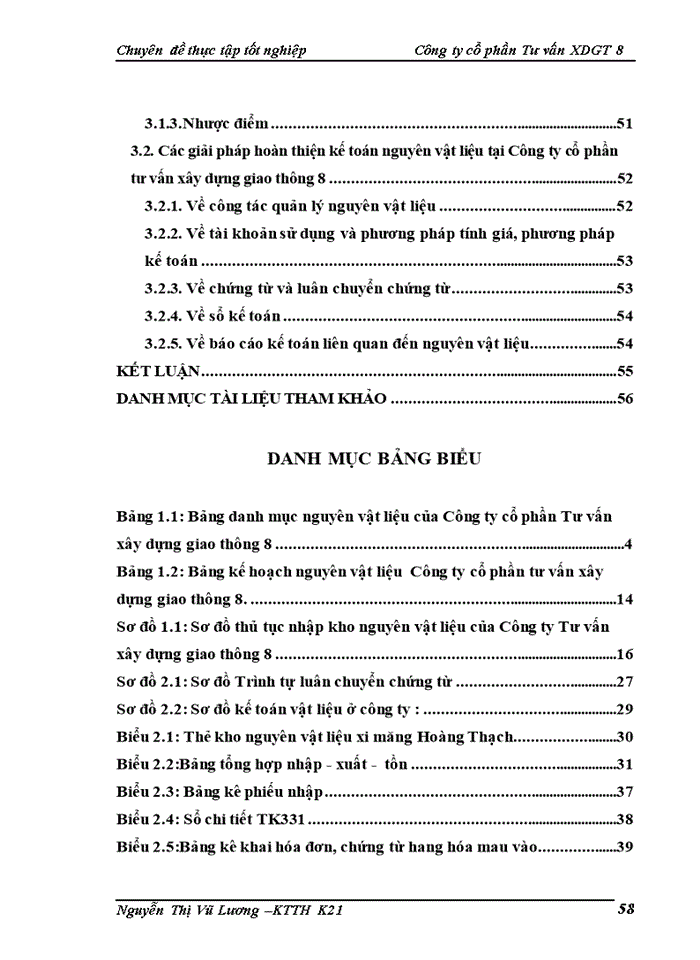 image for page Hoàn thiện Kế toán Nguyên vật liệu tại Công ty cổ phần Tư vấn Xây dựng giao thông 8