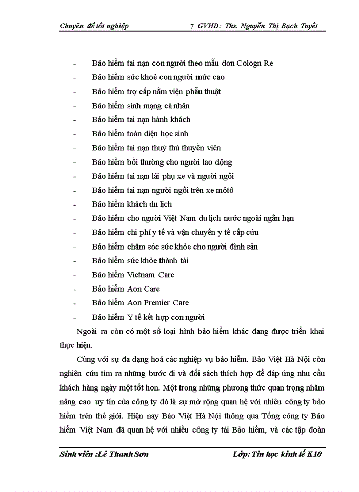 image for page Xây dựng HTTT quản lý nhân sự tại phòng Quản lý Đại lý của Công ty Bảo Việt Hà Nội