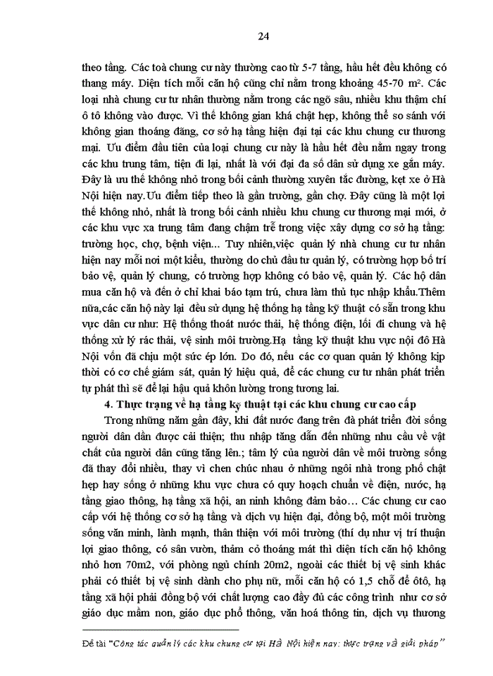 image for page Công tác quản lý các khu chung cư tại Hà Nội hiện nay thực trạng và giải pháp