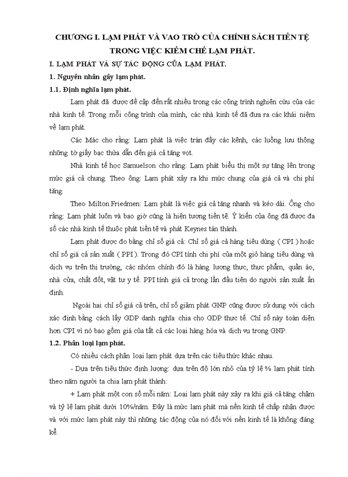 image for page Thực trạng việc sử dụng chính sách tiền tệ trong việc kiềm chế lạm phát ở Việt Nam trong những năm qua