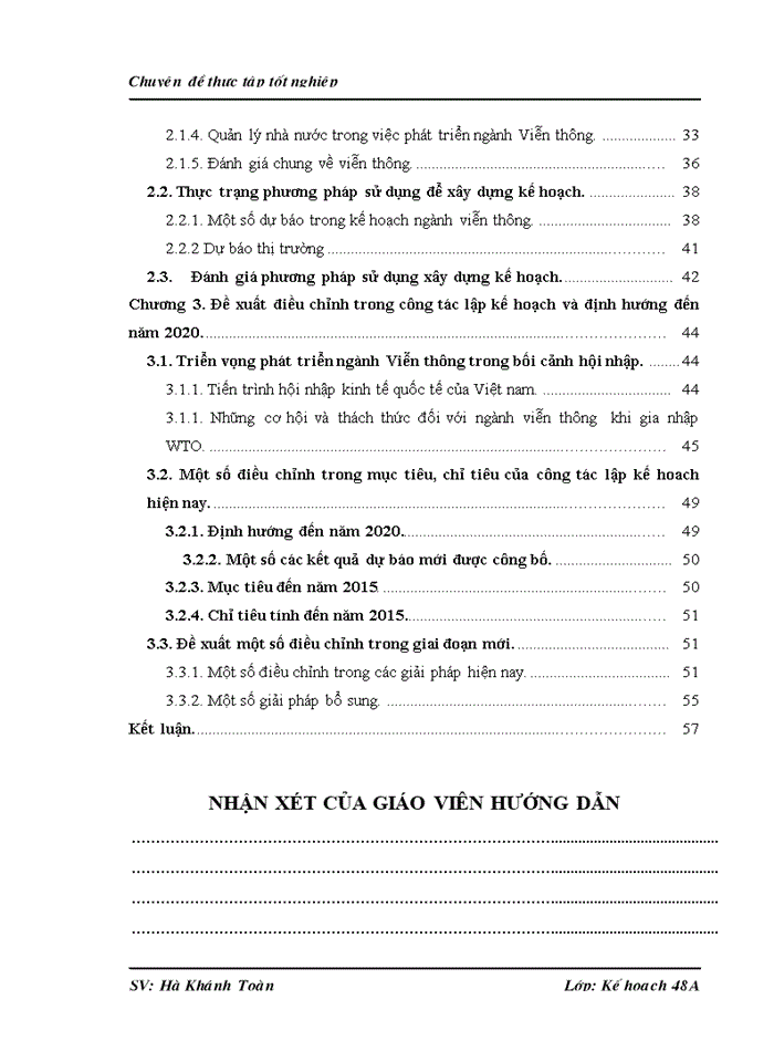 image for page Hoàn thiện công tác lập kế hoạch ngành viễn thông tới năm 2020