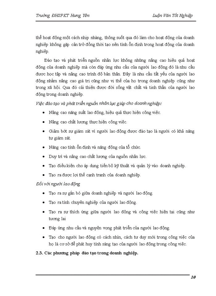 image for page Một số giải pháp nhằm hoàn thiện công tác đào tạo và phát triển nguồn nhân lực tại Công ty Trách nhiệm Hữu hạn Mừng Quý