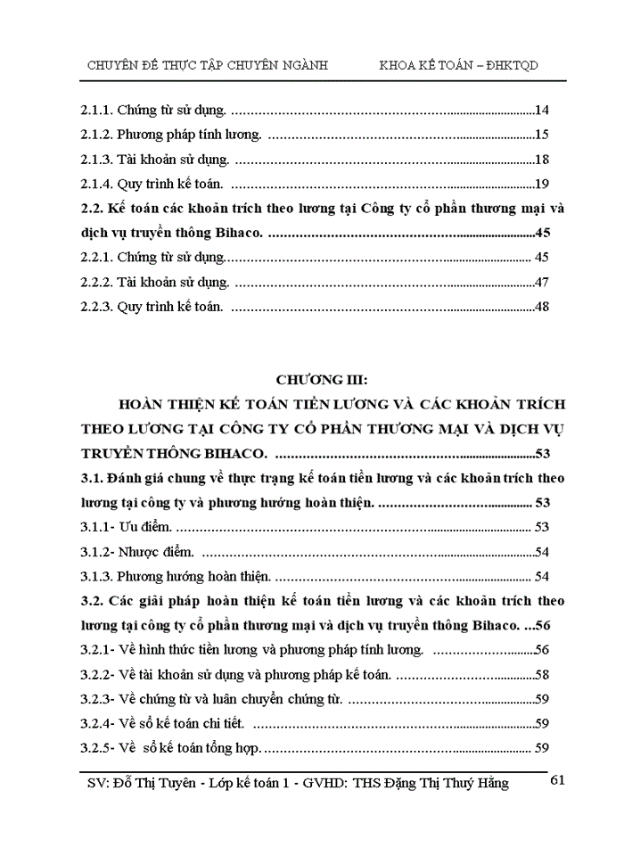 image for page Hoàn thiện Kế toán tiền lương và các khoản trích theo lương tại Công ty Cổ phần Thương mại và dịch vụ truyền thông Bihaco