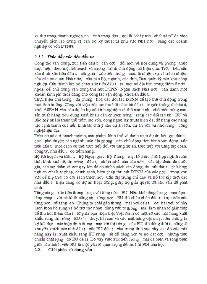 image for page Đầu tư trực tiếp của EU vào Việt Nam thực trạng và triển vọng