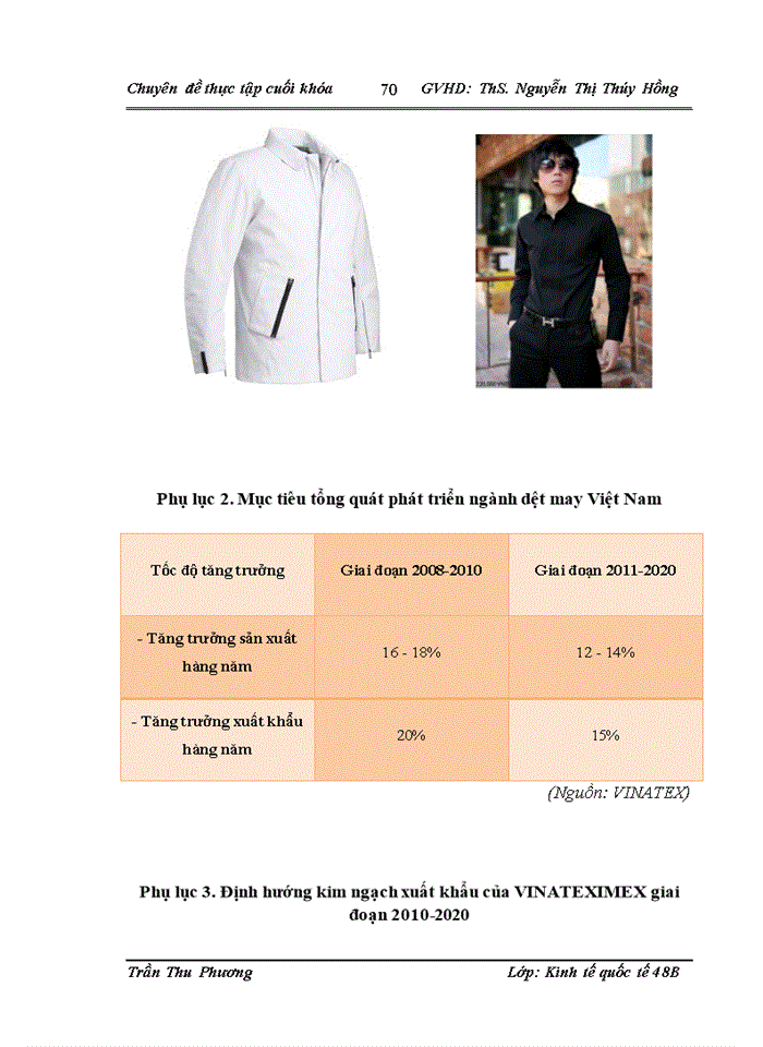 image for page Thúc đẩy Xuất khẩu hàng dệt may của Công ty cổ phần sản xuất Xuất nhập khẩu dệt may VINATEXIMEX sang thị trường EU