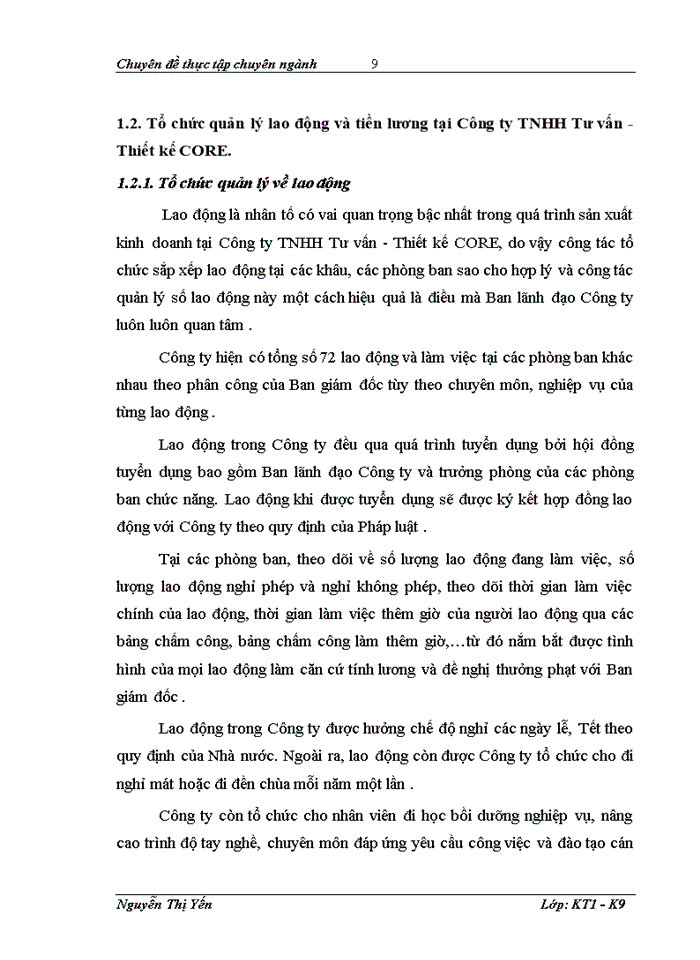 image for page Hoàn thiện công tác Kế toán tiền lương và các khoản trích theo lương tại Công ty Trách nhiệm Hữu hạn Tư vấn Thiết kế CORE