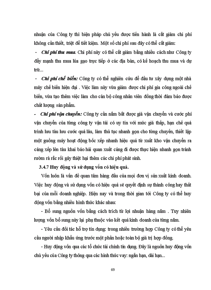 image for page Nâng cao hiệu quả Xuất khẩu mặt hàng gạo tại Công ty minh hà