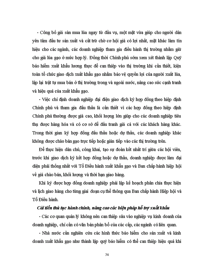 image for page Nâng cao hiệu quả Xuất khẩu mặt hàng gạo tại Công ty minh hà