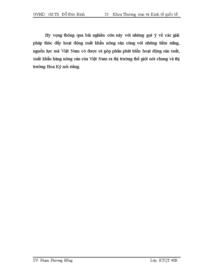 image for page Tác động của Hiệp định Thương mại Việt Nam - Hoa Kỳ tới hoạt động Xuất khẩu hàng nông sản Việt Nam sang thị trường Hoa Kỳ