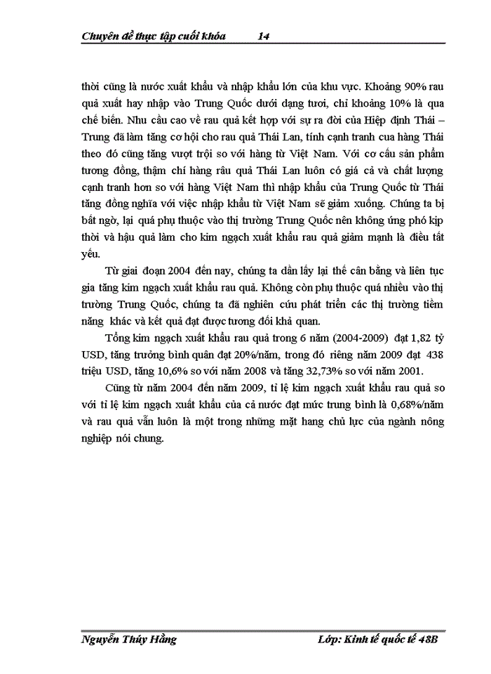 image for page Đẩy mạnh Xuất khẩu mặt hàng rau quả của Việt Nam