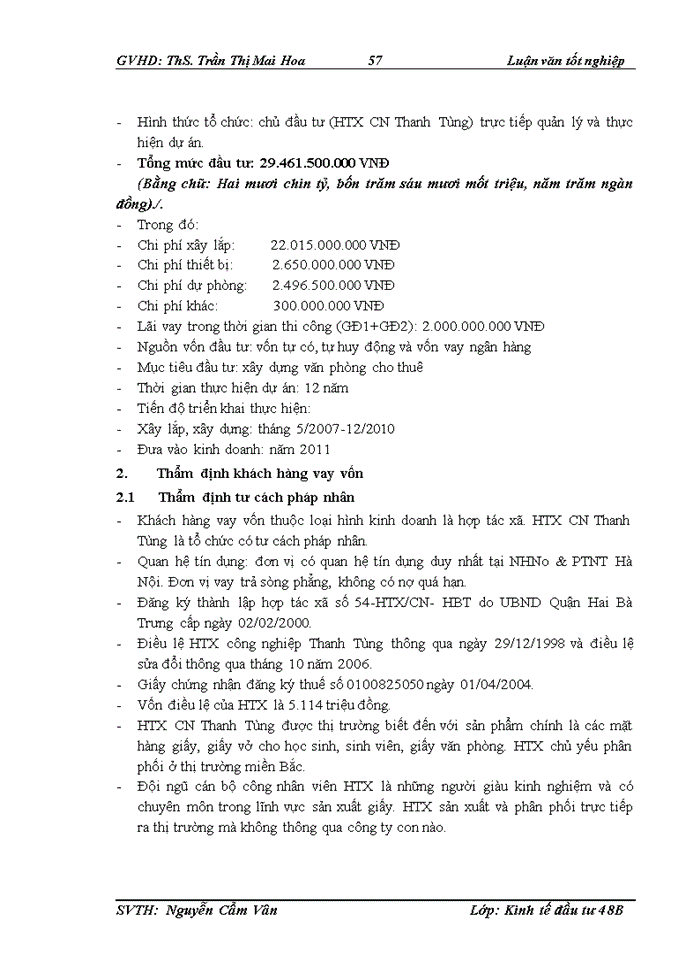 image for page THS Thực trạng và giải pháp hoàn thiện công tác thẩm định các dự án đầu tư vào lĩnh vực Bất động sản tại Ngân hàng Nông nghiệp và Phát triển Nông thôn chi nhánh Hà Nội