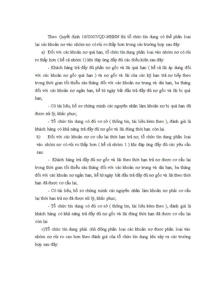 image for page Giải pháp phòng ngừa và hạn chế rủi ro tín dụng tại Ngân hàng Nông nghiệp và Phát triển Nông thôn huyện Tĩnh Gia tỉnh Thanh Hoá