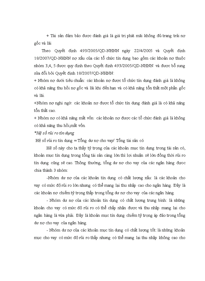 image for page Giải pháp phòng ngừa và hạn chế rủi ro tín dụng tại Ngân hàng Nông nghiệp và Phát triển Nông thôn huyện Tĩnh Gia tỉnh Thanh Hoá