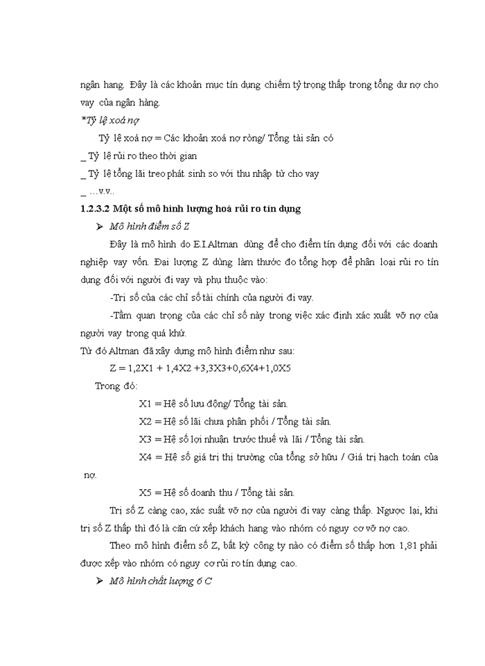 image for page Giải pháp phòng ngừa và hạn chế rủi ro tín dụng tại Ngân hàng Nông nghiệp và Phát triển Nông thôn huyện Tĩnh Gia tỉnh Thanh Hoá