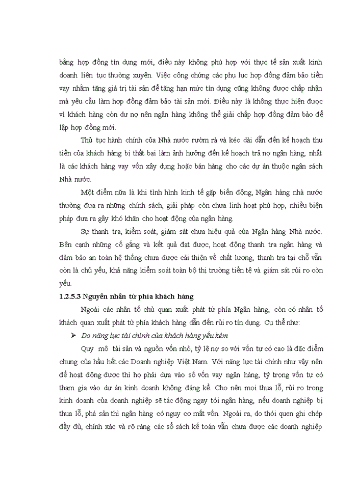 image for page Giải pháp phòng ngừa và hạn chế rủi ro tín dụng tại Ngân hàng Nông nghiệp và Phát triển Nông thôn huyện Tĩnh Gia tỉnh Thanh Hoá