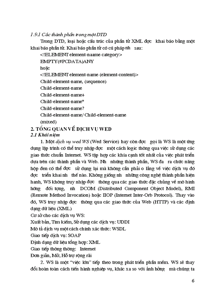 image for page Tổng quan kiến trúc hệ thống và mô hinh ứng dụng dịch vụ web services trên thé giới