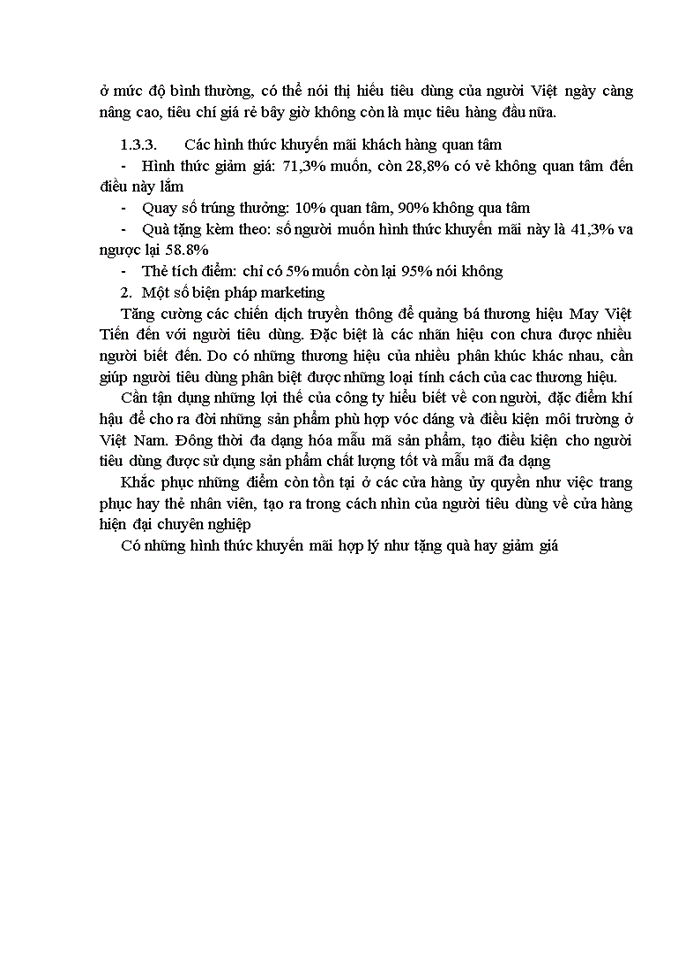 image for page Báo cáo thực tập tại Công ty May Việt Tiến