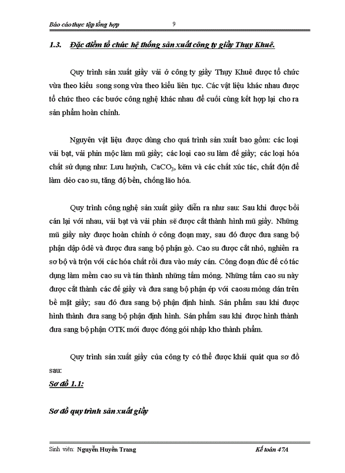 image for page Báo cáo thực tập tổng hợp Công ty Trách nhiệm Hữu hạn Nhà nước một thành viên Giầy Thụy Khuê