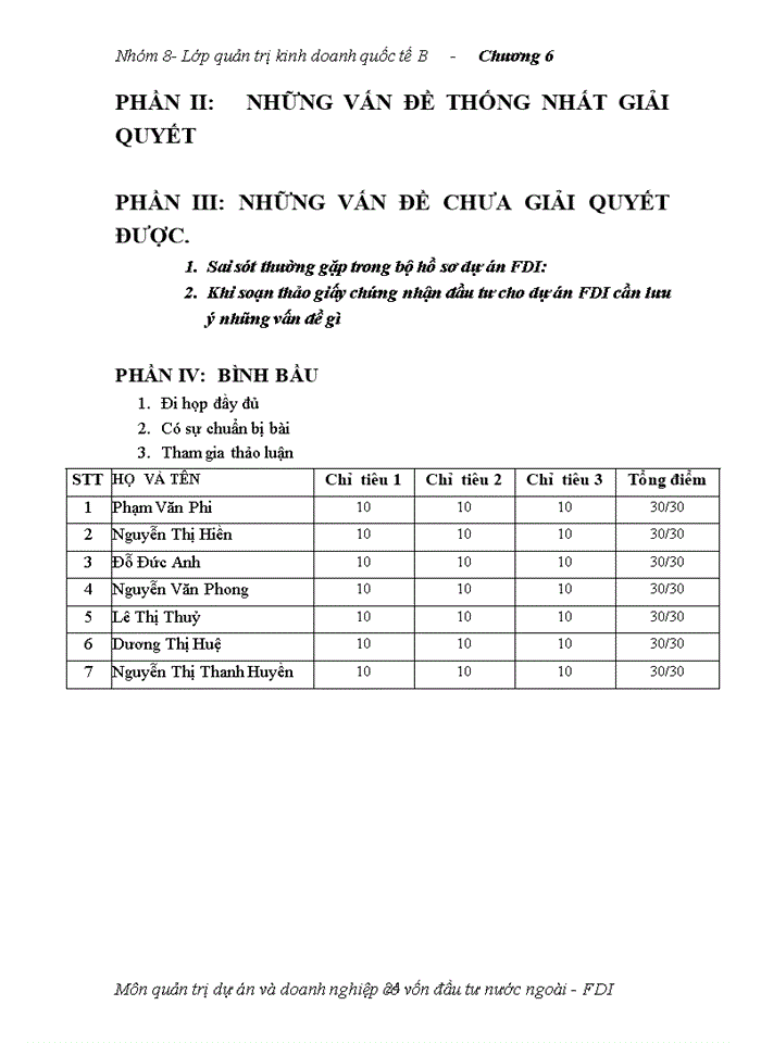 image for page Môn quản trị dự án và doanh nghiệp có vốn đầu tư nước ngoài - FDI