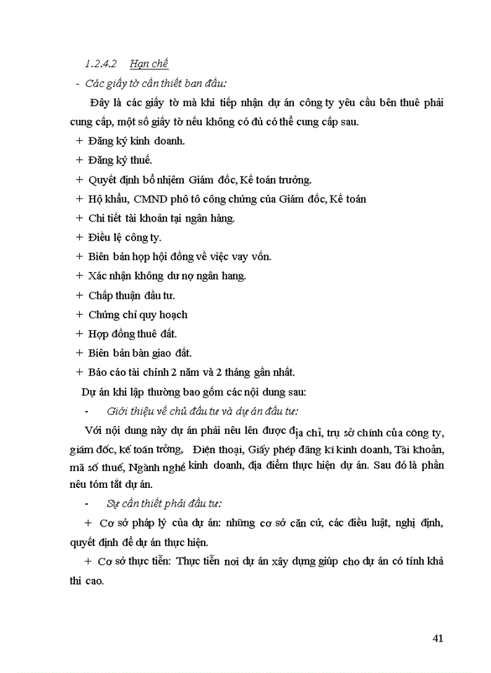 image for page Thực trạng công tác lập dự án tại Công ty cổ phần đầu tư và Thương mại thủ đô