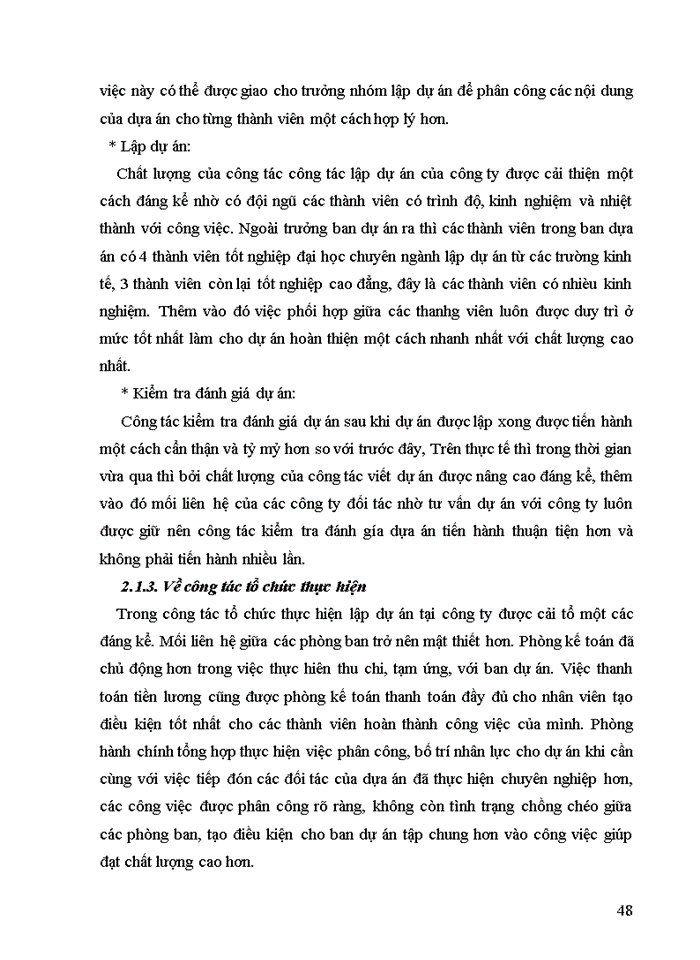 image for page Thực trạng công tác lập dự án tại Công ty cổ phần đầu tư và Thương mại thủ đô