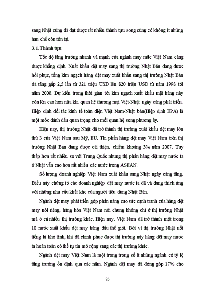 image for page Giải pháp thúc đẩy Xuất khẩu hàng dệt may Việt Nam sang thị trường Nhật Bản