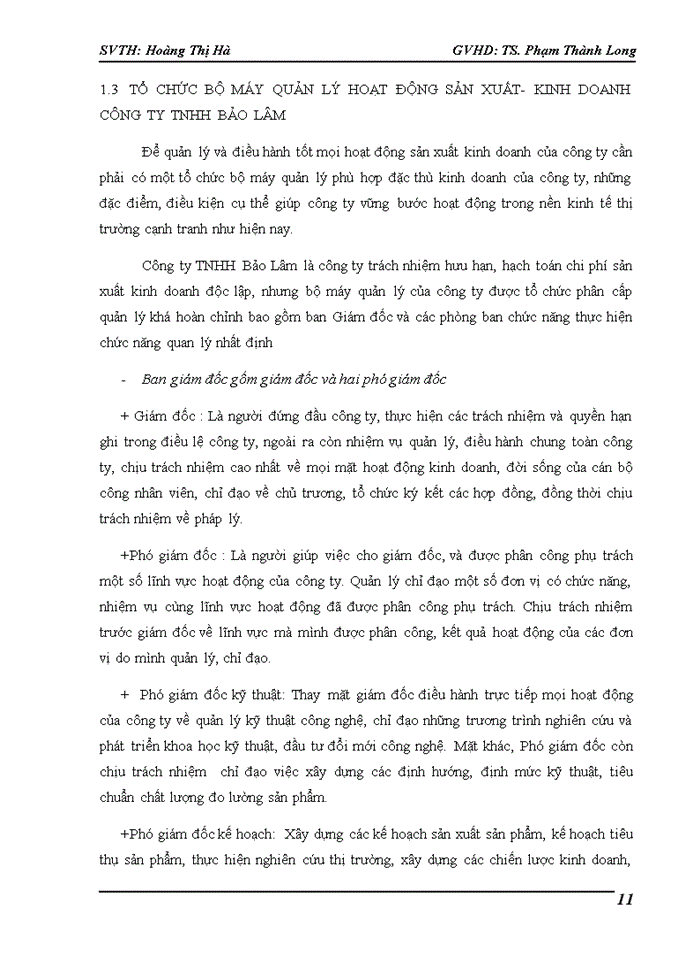 image for page Tổ chức bộ máy Kế toán và hệ thống Kế toán tại Công ty Trách nhiệm Hữu hạn bảo lâm