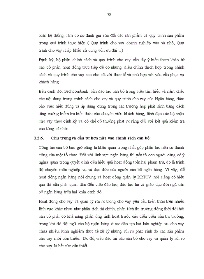 image for page Quản trị rủi ro trong hoạt động cho vay tại Ngân hàng Thương mại cổ phần kỹ thương Việt Nam