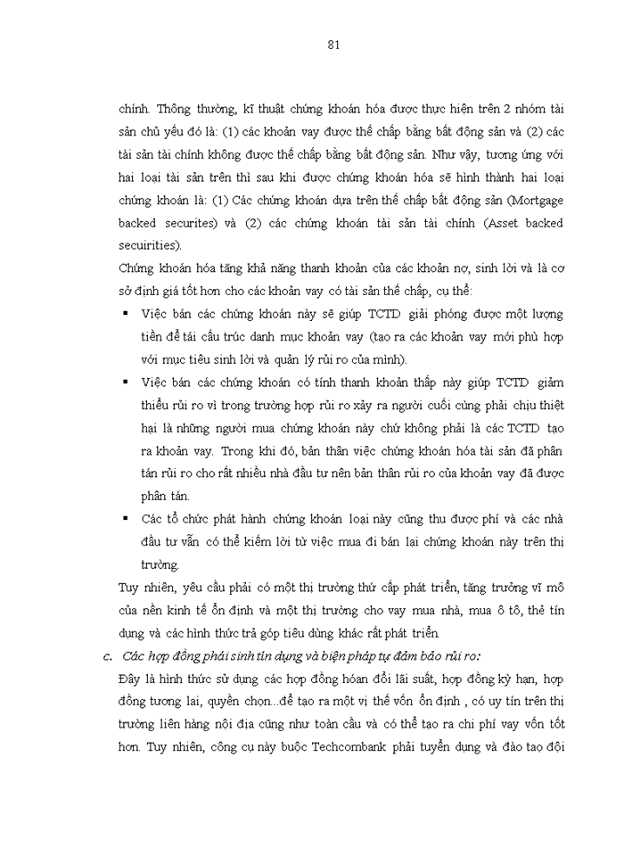 image for page Quản trị rủi ro trong hoạt động cho vay tại Ngân hàng Thương mại cổ phần kỹ thương Việt Nam